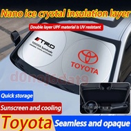 Toyota sunshade YARIS ALTIS VIOS rav4 CAmry chr Corolla Cross dedicated front windshield sunshade curtain