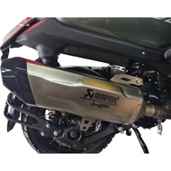 LIMITED STOCK MUFFLER EXHAUST FULL SYSTEM AKRAPOVIC TITANIUM ZONTES368G
