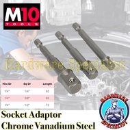 M10 Socket Adaptor (Hex Drive)