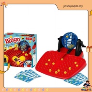 [LzdyyhacMY] Bingo Game Set, Bingo Lottery Game, Vintage Bingo Set, Bingo Machine Toy for Birthday M
