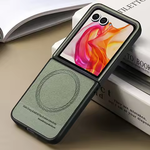 Luxury Case For Motorola Razr 60 50 40 Ultra 5G Wireless charging Magnet Back Cover Moto Razr Plus 2