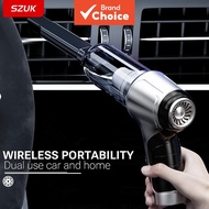 SZUK 95000PA Mini Cordless Vacuum Cleaner Rechargeable & Portable Wireless Car Vacuum for Home Offic