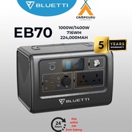 [MALAYSIA OFFICIAL SET]BLUETTI EB70 Portable Power Station 716Wh LiFePO4 Battery
