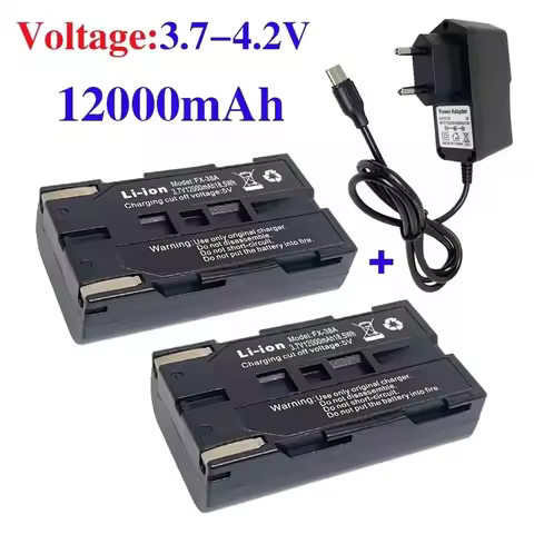 3.7V 12000mAh Rechargeable Lithium Battery Replacement Part for Red/Green Laser IE12 IE16 and IE16R 