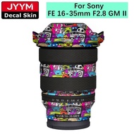 For Sony FE 16-35mm F2.8 GM2 GM II Decal Skin Camera Lens Sticker Vinyl Wrap Anti-Scratch Film FE 16