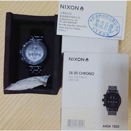 NIXON 38-20 CHRONO 腕錶 手錶 午夜藍 施華洛世奇水晶