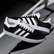 Adidas Gazelle black white/casual sneakers/Best Selling/Most Recommended