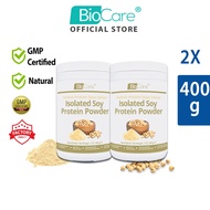 Biocare Isolated Soy Protein Powder (2x 400g)