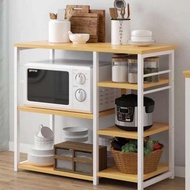 Furniture Kitchen Shelves Rack Modern Kitchen Island Rack Stand Table Cupboard Oven Organizer