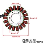 Motorcycle Stator Ignition Coil ZR400ZR550ZX400Z400FIIKZ550D ATV Accessories VZTM