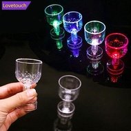 LOVETOUCH 55ml LED Glowing Cup Switch Type Wiskey Soft Drink Flashing Cup Party Club Bar Decorative 