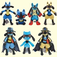 2024 New Style Pokémon Bigfoot Lucario heterochromia Million Leocric Version Plush Doll I9SG