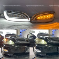 Toyota Harrier Lexus Rx300 Rx350 ACU30 Fog Lamp Light DRL Led Daylight Sport Light Lexus Bumper Lamp