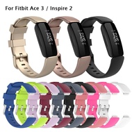 สำหรับ Fitbit Inspire 2กีฬาสายรัดเปลี่ยนซิลิโคนสร้อยข้อมือสำหรับ Fitbit Ace 3สมาร์ทวอท์ช Correa สายรัดข้อมือ