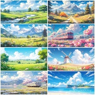 Fish Tank Background Sticker Aquarium Wallpaper HD Wallpaper Three-Dimensional Landscaping Decoratio