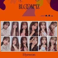 IZONE 1st Album - BLOOM*IZ [Hyewon Photocard]