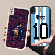 DJ-27 Legendary messi Silicone Casing black and white for Samsung A21S A10 A20S A20 A11 A30 A56 A36 