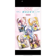 5xSSR Goddess Story Cards
