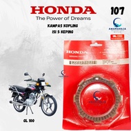 (WARRANTY) ORIGINAL GL 100 CLUTCH PLATE (107) | SPARE PARTS MOTORCYCLE SPARE PARTSOriginal