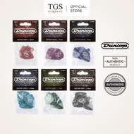 Jim Dunlop 417P Gator Grip Standard Guitar Picks (0.58mm - 2.0mm) - 12 pcs/pack