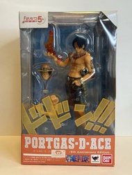 Bandai Figuarts ZERO 系列《海賊王》波特卡斯·D·艾斯「5週年紀念版」 二手
