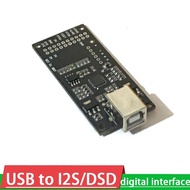 Bộ Giải Mã DAC Đầu Ra Âm Thanh Kỹ Thuật Số USB Sang I2S DSD SPDIF Hỗ Trợ Italy Amanero 192K /24Bit