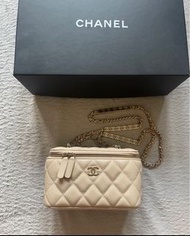 (原價放)Chanel 長盒子米色Beige