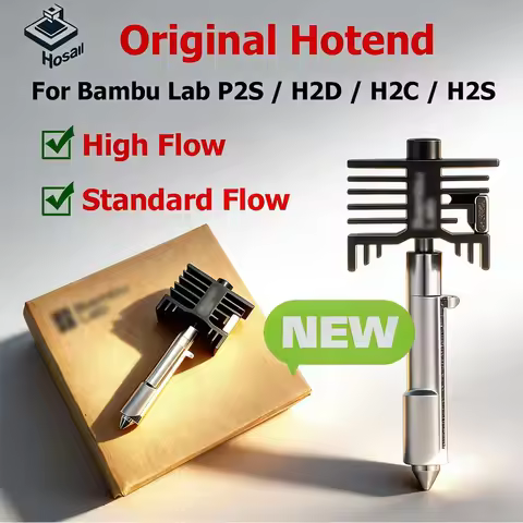 OEM Hotend Nozzle For X2D/P2S/H2D/H2S/H2C 0.2/0.4/0.6/0.8mm High Flow Hotend For Bambu lab P2S X2D 3