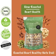 Ketogenius Kitchen Unsalted Roasted Heart Healthy Nuts Trail (100g/250g/500g) - Mixed Nut, Mix Nuts 