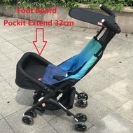 Baby Stroller Accessories Extend Footboard Extension Footmuff For Gb Pockit Stroller Foot Rest For Goodbaby POCKIT A 2S 3S