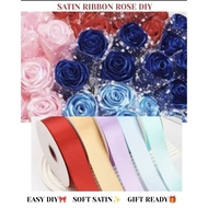 (( ~ 2 Meter )) 4cm Riben Satin Reben Color Decoration DIY