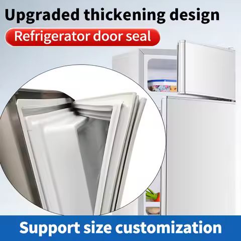 1-11m Custom home refrigerator door seal strip strong magnetic adsorption door gap seal pad universa