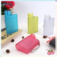 CHERRY A5 Paper Cup Bottle, 220ml Portable Flat Water Bottle, Transparent Food Grade AS Free Paper P