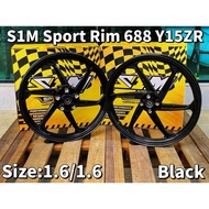 SPORT RIM EK 6 BATANG BUNGA LAWANG S1M YAMAHA LC135 4S Y125Z Y15 Y16 HONDA RS150 RSX SIAP BEARING & 