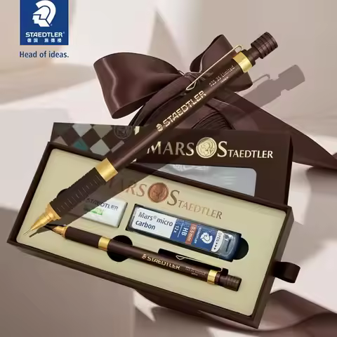 1 Set Limited Edition STAEDTLER German Automatic Pencil 925 35 Chocolate Brown 0.5mm Metal Mechanica