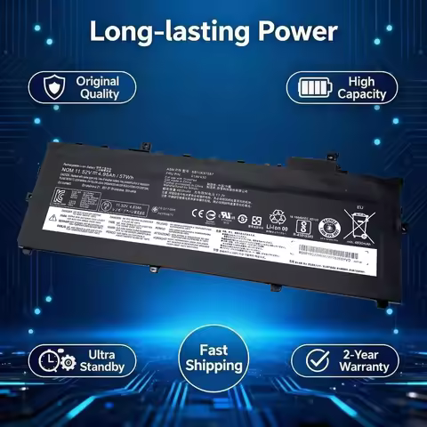 Original 01AV494 01AV430 Laptop Battery For Lenovo ThinkPad X1 Carbon 5th Gen 2017 6th Gen 2018 SB10