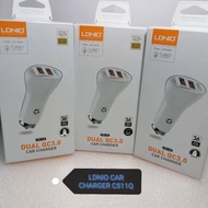 LDNIO FAST CARGING EXPERT DUAL QC3.0 CAR CHARGE C511Q