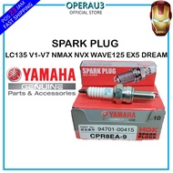SPARK PLUG NGK CPR8EA-9 / C6HSA YAMAHA LC135 V1-V7 NMAX NVX HONDA WAVE125 FUTURE ICON EX5 DREAM KRIS