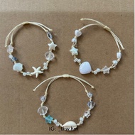 Drawstring Bracelet - Ocean |Tiemhandmadecuathu|