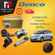 QUALITY DENCO ENGINE MOUNTING SET TOYOTA ESTIMA ACR50 2.4 AUTO