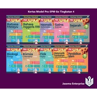 Kertas Model PRA-SPM Go Thingkatan 4 Bm | English | Matematik | Matematik Tambahan | Sains | Fizik |