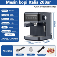 E.Home Mesin Pembuat Kopi Espresso Otomatis/ Espresso Machine / Ferro Espresso Machine/Coffee Maker