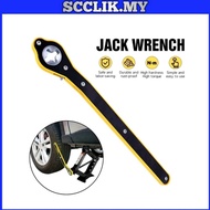 Spanar Jack Kereta, Car Jack Wrench, Car scissor Jack Wrench Ratchet, Pemutar Jek Kereta