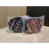 Supreme Woven Stripe Coin Pouch 零錢包 證件包 小包