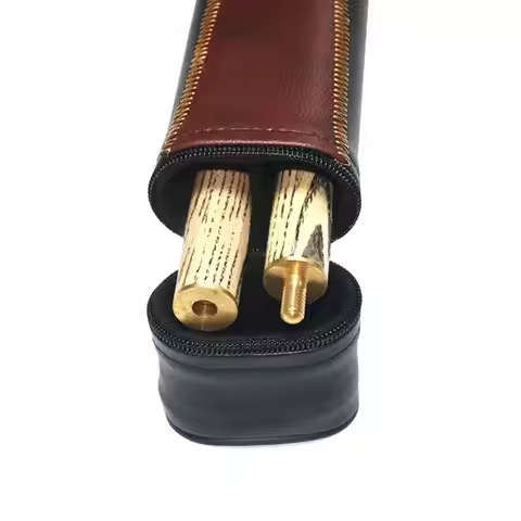 Pool Cue Case Billiards Accessories Professional Vintage Style Wrapped 1 Complete 2 Pieces Cue for G