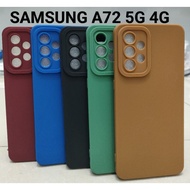 Softcase Pro Camera Samsung A72 Candy Case full Color 3D Silicone TPU