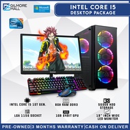 Core i5 Pc computer set | Intel Core i5 Dual Core 8GB RAM DDR3 500GB HDD | BRAND NEW 19" LED Monitor | Free Mouse Keyboard | We also have gaming pc, cpu set, computer set, gaming computer, desktop pc preloved | GILMORE MALL