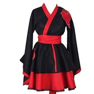 BUTIK RINDU (KIMONO AKATSUKI NARUTO) Kostum cosplay dress naruto cosplayer costume Baju akatsuki nar