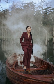 Bộ Suits thiết kế tua rua THE COUNTRY Mocha Maven Suits