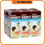 HERSHEYS SoyFresh 236ml X 6 Chocolate / Mocha / Cookies &amp; Cream Chocolate Drink Mocha Drink